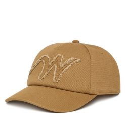 Czapka z daszkiem Weekend Max Mara. Brązowe czapki damskie Weekend Max Mara, bez wzorów. Za 469.99 zł.