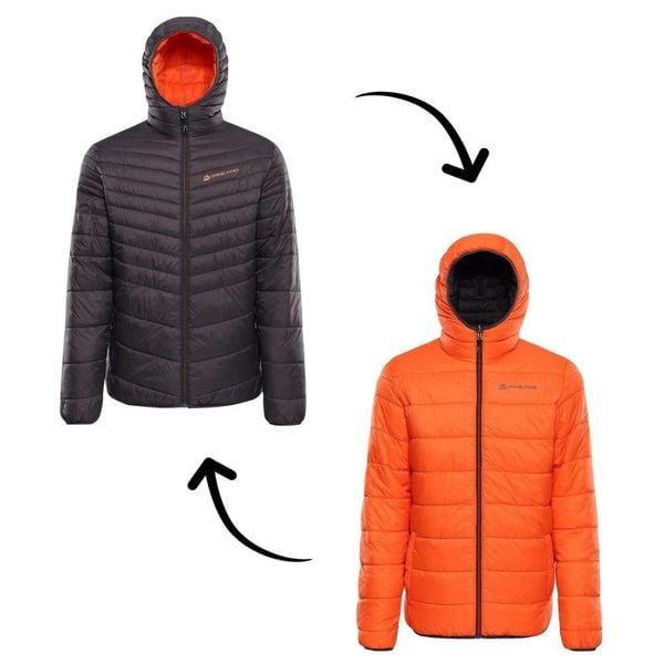 Kurtka męska ocieplana dwustronna Alpine Pro Erom. Brązowe kurtki męskie Alpine Pro, m, bez wzorów, z puchu, sportowe, bez kaptura. W wyprzedaży za 499.00 zł.