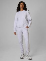 4F Spodnie dresowe joggery damskie - szare XXL. Szare spodnie dresowe damskie 4F, bez wzorów, z bawełny. Za 129.99 zł.