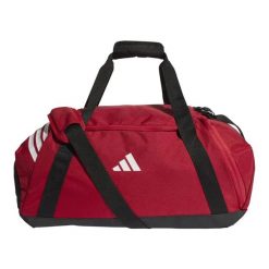 Torba Duffle adidas Medium. Białe torby sportowe męskie Adidas, bez wzorów, z materiału, z nadrukiem. Za 168.20 zł.