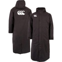 Parka Canterbury Club Subs. Czarne parki męskie CANTERBURY, na zimę, m, bez wzorów, z softshellu, bez kołnierzyka, bez kaptura. W wyprzedaży za 622.00 zł.