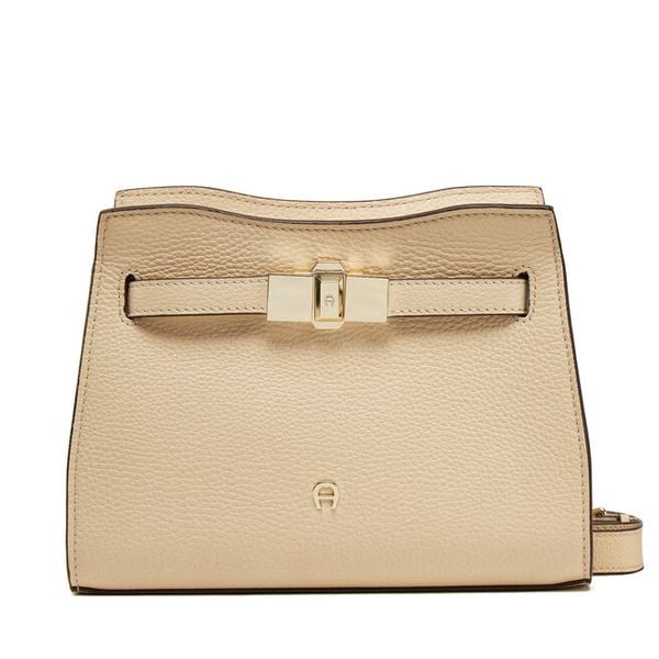 Torebka Aigner. Białe listonoszki damskie Aigner, bez wzorów, bez dodatków. Za 1,489.00 zł.