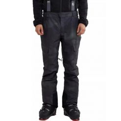 Spodnie narciarskie męskie Sierra Colourblock Pants. Czarne spodnie sportowe męskie FUNDANGO, m, bez wzorów, narciarskie. Za 519.90 zł.