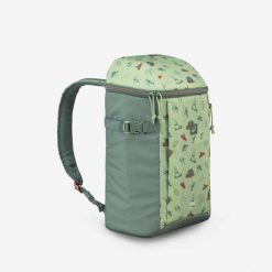 Lodówka-plecak Quechua 100 - 10 litrów. Zielone plecaki męskie QUECHUA, bez wzorów, z materiału, sportowe. W wyprzedaży za 44.99 zł.