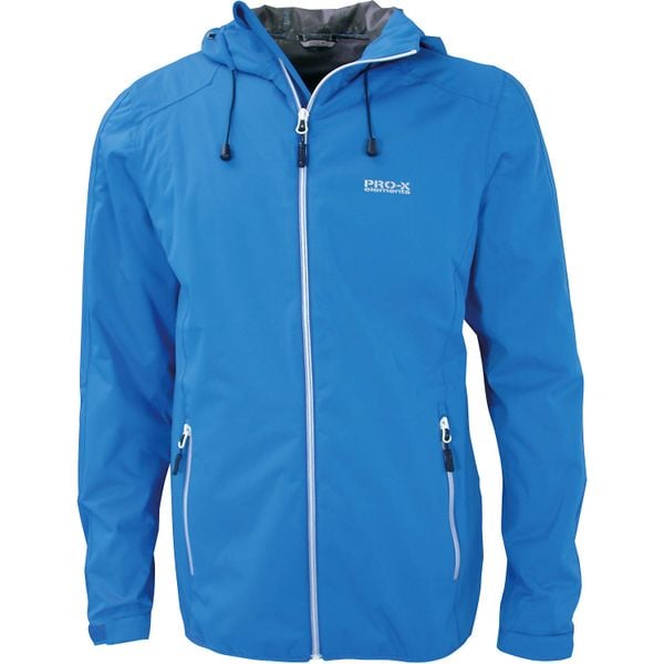 Funkcjonalna kurtka Pro-X Elements Donovan. Niebieskie kurtki męskie PRO-X ELEMENTS, l, bez wzorów, z materiału, z kapturem. Za 411.50 zł.