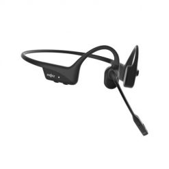SHOKZ C120-AN-BK słuchawki/zestaw słuchawkowy Bezprzewodowy Nauszny Biuro/centrum telefoniczne Bluetooth Czarny. Czarne słuchawki bezprzewodowe SHOKZ. Za 870.99 zł.
