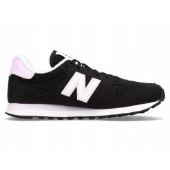 Buty na co dzień Damskie New Balance Sneakers 500. Czarne obuwie sportowe damskie New Balance, bez wzorów, bez zapięcia, trekkingowe. W wyprzedaży za 374.95 zł.