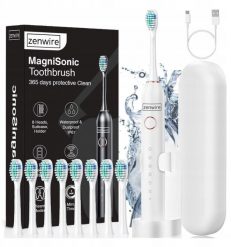 Szczoteczka Soniczna Magnetyczna Elektryczna do Zębów dla Dorosłych Dzieci. Szczoteczki soniczne Zenwire. Za 120.98 zł.