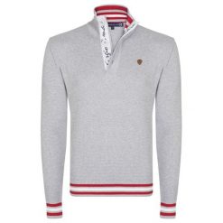Giorgio Di Mare sweter męski XL szary. Szare swetry męskie Giorgio Di Mare, m, bez wzorów, bez kołnierzyka, bez ramiączek. Za 209.00 zł.