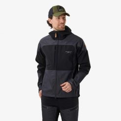 Kurtka outdoor hiking męska Swedemount Nordkap Stretch Jacket II oddychająca. Czarne kurtki męskie SWEDEMOUNT, m, bez wzorów, z materiału, bez kaptura. Za 499.99 zł.