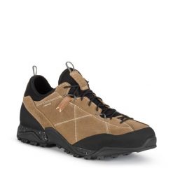 Buty sportowe trekkingowe męskie Aku Nativa Gore-Tex. Brązowe buty sportowe męskie Aku, bez wzorów, z gore-texu, bez obcasa, bez zapięcia. Za 499.00 zł.