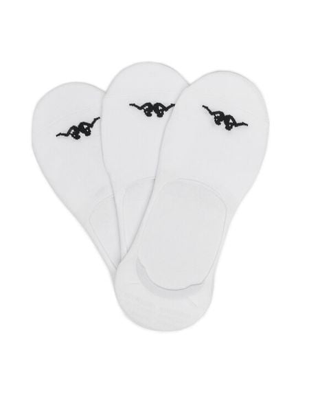 Kappa Stopki KR_LOST_SS25 (3-PACK) Biały. Białe skarpety męskie Kappa, bez wzorów, z materiału. Za 29.99 zł.