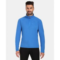 Męska polarowa warstwa środkowa Kilpi ALMERI-M. Niebieskie bluzy sportowe męskie Kilpi, na zimę, m, bez wzorów, z polaru, bez kaptura, narciarskie. Za 215.49 zł.