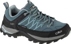 Buty trekkingowe damskie CMP CMP Rigel Low 3Q13246-E111 Czarne 42. Czarne obuwie trekkingowe damskie CMP, bez zapięcia. Za 380.46 zł.