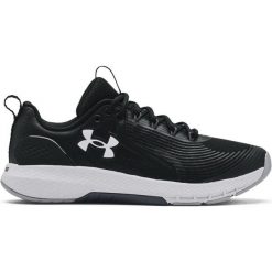 Buty Treningowe Męskie Under Armour Charged Commit TR 3. Czarne buty sportowe męskie Under Armour, bez wzorów, bez zapięcia. Za 297.00 zł.