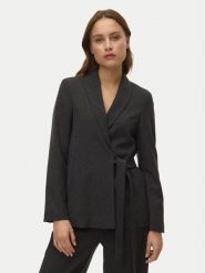 Vero Moda Marynarka Bestie 10333972 Szary Loose Fit. Szare marynarki i żakiety damskie Vero Moda, bez wzorów, z syntetyku, bez kołnierzyka, bez ramiączek. Za 319.99 zł.
