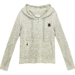 Bluza "Boucly" w kolorze beżowo-czarnym. Brązowe bluzy damskie Le Temps Des Cerises, xs, bez wzorów, bez ramiączek, bez kaptura. W wyprzedaży za 129.95 zł.
