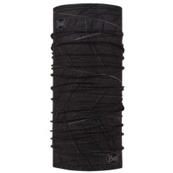 Chusta Buff Original EcoStretch. Czarne szaliki męskie Buff, bez wzorów. Za 99.90 zł.