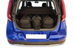Torby Do Bagażnika Kia E-Soul Ev 2020+ 3Szt Kjust. Czarne torby podróżne damskie KJUST, bez wzorów, z kauczuku. Za 944.00 zł.