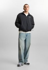 Kurtka outdoorowa męska Prosto Street Armour. Czarne kurtki męskie Prosto., l, bez wzorów, z materiału, street, bez kaptura. Za 494.99 zł.