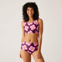 Orla Kiely Reversible damskie bikini odwracalne. Niebieskie bikini Regatta, bez wzorów, z tkaniny. W wyprzedaży za 287.95 zł.