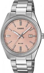Zegarek Casio Zegarek męski Casio MTP-1302PE-4AVEF srebrny. Szare zegarki męskie Casio, bez wzorów, srebrne. Za 237.91 zł.