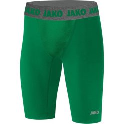 Szorty Jako court Compression 2.0. Zielone bielizna sportowa damska Jako, bez wzorów, z materiału. Za 198.50 zł.