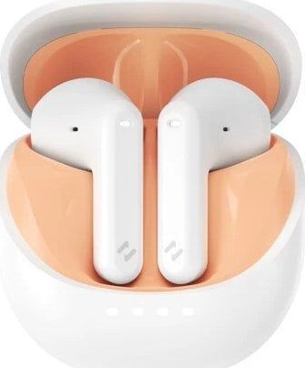 Bezprzewodowe słuchawki TWS Havit TW931 (biało-pomarańczowy). Białe słuchawki bezprzewodowe Havit. Za 66.08 zł.