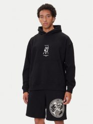 HUGO Bluza Duwrestie 50542399 Czarny Regular Fit. Czarne bluzy męskie Hugo, m, bez wzorów, z bawełny, bez ramiączek, bez kaptura. Za 589.99 zł.