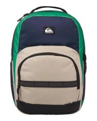 Plecak dla Mężczyzn SCHOOLIE 3.0 Zielony. Zielone plecaki męskie Quiksilver, bez wzorów, z materiału. Za 239.99 zł.