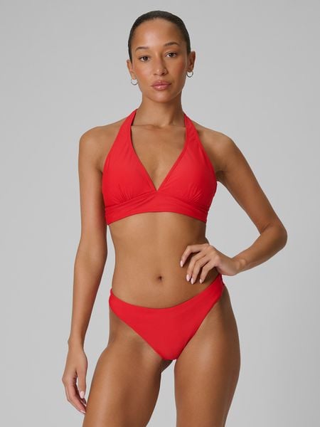 4F Góra od bikini damska - czerwona M. Czerwone bikini 4F, bez wzorów. W wyprzedaży za 39.99 zł.