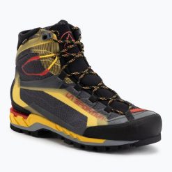 Buty trekkingowe męskie La Sportiva Trango Tech GTX. Czarne trekkingi męskie La Sportiva, z gore-texu, przed kolano, bez zapięcia. Za 1,199.00 zł.