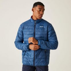 Kurtka ocieplana męska Hillpack II. Zielone kurtki męskie Regatta, m, bez wzorów, z puchu, sportowe, bez kaptura. W wyprzedaży za 149.99 zł.