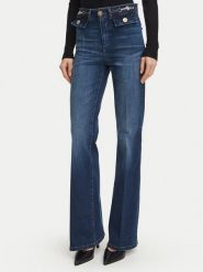 Fracomina Jeansy FR26WVA011D47602 Granatowy Bootcut Fit. Niebieskie jeansy damskie Fracomina, bez wzorów, z bawełny. Za 674.99 zł.