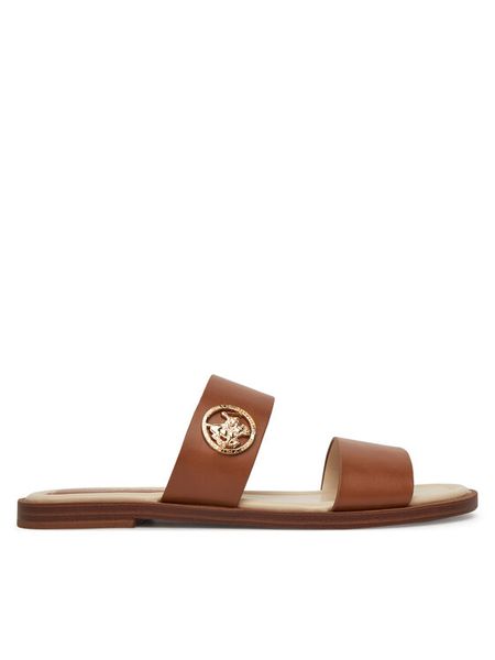 Beverly Hills Polo Club Klapki HY58110-1 Brązowy. Brązowe klapki damskie Beverly Hills Polo Club, bez wzorów, z materiału, bez obcasa, bez zapięcia. Za 139.99 zł.