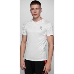 Koszulka piłkarska męska 4F Football Team TSMF290 - biały. Białe t-shirty męskie 4F, m, bez wzorów, z dzianiny, bez kołnierzyka, bez ramiączek. W wyprzedaży za 39.99 zł.