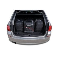 Torby Do Bagażnika Bmw 5 Touring 2010-2017 4Szt Kjust. Czarne torby podróżne damskie KJUST, bez wzorów. Za 1,330.00 zł.