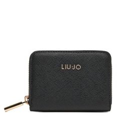 Portfel Liu Jo. Czarne portfele damskie Liu Jo. Za 169.99 zł.