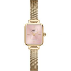 Daniel Wellington Kobietyzegarek Daniel Wellington Quadro Gold złoto - stal nierdzewna Zegarki damskie 1 ct Damski. Żółte zegarki damskie Daniel Wellington, z materiału, szklane. Za 605.99 zł.