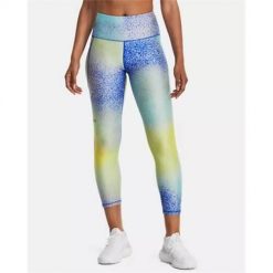 Legginsy treningowe damskie Under Armour 1365338014. Niebieskie legginsy damskie Under Armour, bez wzorów, z dresówki. Za 345.00 zł.