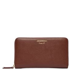 Portfel Emporio Armani. Brązowe portfele damskie Emporio Armani. Za 1,034.00 zł.