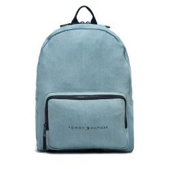 Plecak Tommy Hilfiger. Niebieskie plecaki męskie Tommy Hilfiger, bez wzorów, sportowe. Za 229.99 zł.