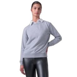 Bluza damska PS of Sweden Kayla. Fioletowe bluzy damskie PS OF SWEDEN, s, bez wzorów, z bawełny, eleganckie, bez ramiączek, bez kaptura. Za 310.20 zł.