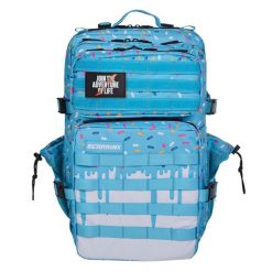 Plecak Elitex Training Black V1 45L kabinowy, wodoodporny. Niebieskie plecaki męskie ELITEX TRAINING, z aplikacjami, z poliesteru, sportowe. Za 252.99 zł.