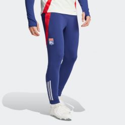 Spodnie piłkarskie treningowe ADIDAS Olympique Lyonnais 24/25. Spodnie dresowe damskie Adidas, s, bez wzorów, z dresówki, do piłki nożnej. Za 309.99 zł.