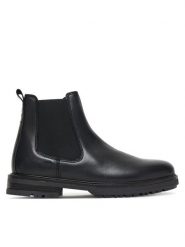Marc O'Polo Sztyblety 507 27385001 100 Czarny. Czarne botki męskie Marc O'Polo, bez wzorów, ze skóry, bez obcasa, bez zapięcia. Za 529.99 zł.