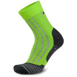 Skarpety trekkingowe męskie Meindl MT6 Men z wełną Merino. Szare skarpety męskie MEINDL, bez wzorów, z wełny. Za 109.00 zł.