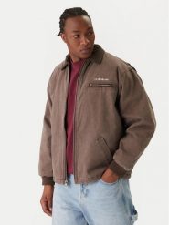 Quiksilver Kurtka jeansowa Shaper Pad EQYJK04174 Brązowy Regular Fit. Brązowe kurtki męskie Quiksilver, m, bez wzorów, z jeansu, bez kaptura. Za 689.99 zł.