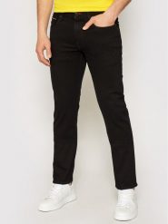 Tommy Hilfiger Jeansy Denton MW0MW15595 Czarny Straight Fit. Czarne jeansy męskie Tommy Hilfiger, z bawełny. Za 279.99 zł.