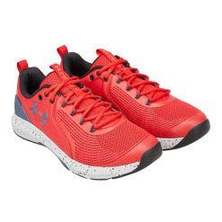 Męskie Buty Sportowe Charged Commit 3. Czerwone buty sportowe męskie Under Armour, bez wzorów, bez zapięcia, trekkingowe. Za 505.99 zł.